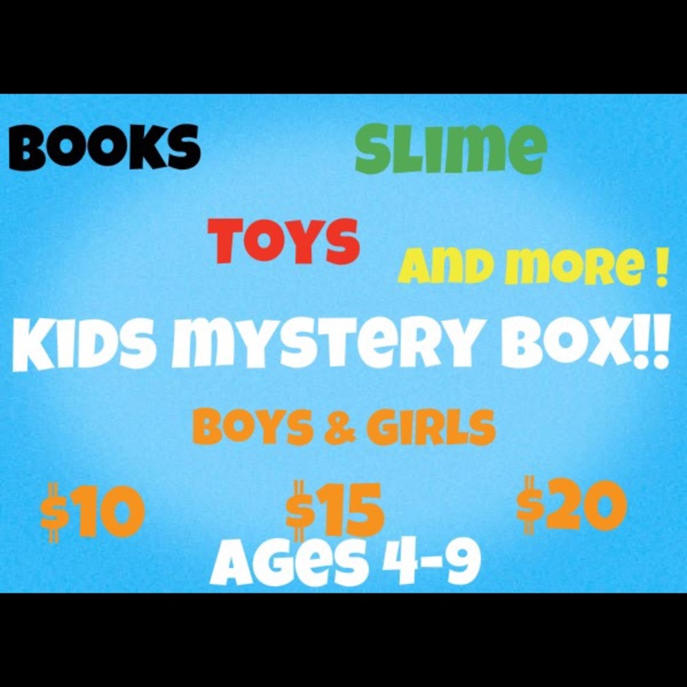 Kids mystery box‼️😃